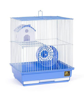 Prevue Pet Products Blue Two-Story Hamster & Gerbil Cage SP2010BL