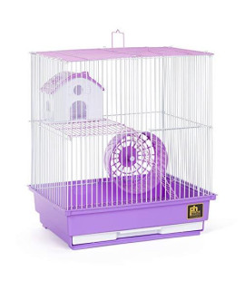 Prevue Pet Products Purple Two-Story Hamster & Gerbil Cage SP2010P