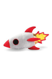 Fringe Studio Dog Toy, Rocket Ship-Plush Pet Toy (289349)