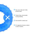NWK Pet Teether Cooling Chew Toy for Dogs Teething Toy for Puppies, Fit with Treats for More Fun (Chewing Ring)