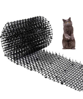 OCEANPAX Cat Scat Mat with Spikes Prickle Strips Anti-Cats Network Digging Stopper Pest Repellent Spike Deterrent Mat, 78 inchx11 inch