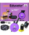 E-Collar - ME-300 - Waterproof Remote Trainer Micro Educator 1/3 Mile Range - Designed for Smaller Dogs - Static, Vibration and Sound Stimulation Collar with PetsTEK Dog Training Clicker