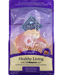 Blue Healthy Growth Natural Kitten Dry Cat Food, Chicken & Brown Rice Recipe, 5 Pound Bag