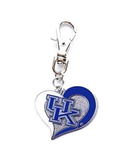 UNIVERSITY OF KENTUCKY WILDCATS CHARM ADD to Zipper Pull Purse Wallet Backpack OR PET Dog CAT Collar Charm Harness Leash ETC