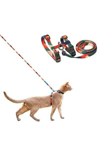 pidan Cat Harness and Leash Set, Cats Escape Proof - Adjustable Kitten Harness for Large Small Cats, Lightweight Soft Walking Travel Petsafe Harness