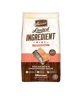 Merrick Limited Ingredient Diet Grain Free Dry Dog Food Real Salmon & Sweet Potato Recipe - 22.0 lb Bag