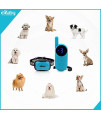 eXuby - Tiny Shock Collar for Small Dogs 5-15lbs - Smallest Collar on The Market - Sound, Vibration, & Shock - 9 Intensity Levels - Pocket-Size Remote - Long Battery Life - Water-Resistant - Teal