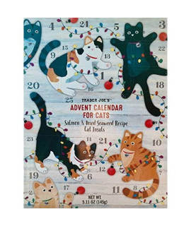 Trader Joes Advent Calendar for Cats - Salmon and Dried, No Color, Size No Size