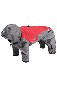 Dog Helios Arctic Blast Full Bodied Winter Dog Coat w/ Blackshark Tech, X-Small, Red