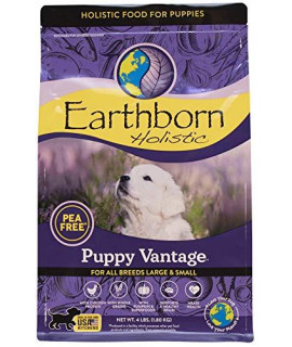 Earthborn Holistic Puppy Vantage Dry Dog Food, 4 lb