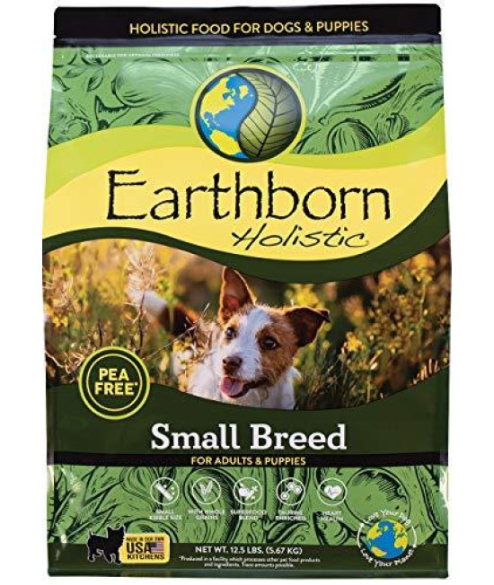Earthborn Holistic Small Breed Dry Dog Food, 12.5 lb