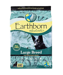 Earthborn Holistic Large Breed Dry Dog Food, 25 lb