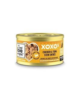 I and love and you XOXOs - Chicken & Tuna Pate Grain Free Canned Cat Food 3oz