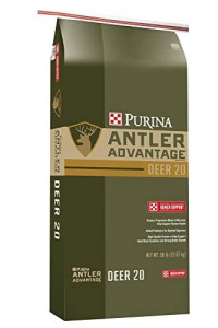 Purina | Antler Advantage Deer 20 ARS Deer Feed | 50 Pound (50 LB) Bag
