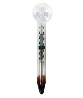 Penn-Plax Therma-Temp Floating Aquarium Thermometer clear 4.25 in - PDS-030172371011