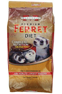 Marshall Premium Ferret Diet, 7-Pound Bag
