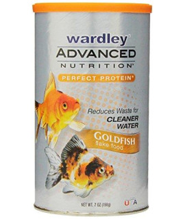 Wardley Total Goldfish Flake Food, 7.0 oz.