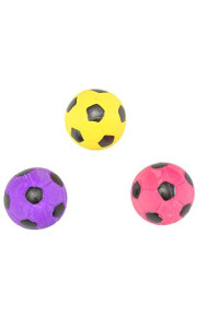 Ethical 2-Inch Latex Soccer Ball Dog Toy - Assorted Colors