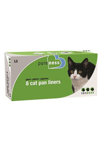 Van Ness Giant Cat Pan Liners, 8-Count