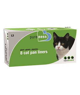 Van Ness Giant Cat Pan Liners, 8-Count