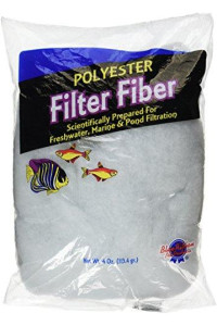 Blue Ribbon Pet Products ABLPLY4 Polyester Floss Bag Filter Media, 4-Ounce