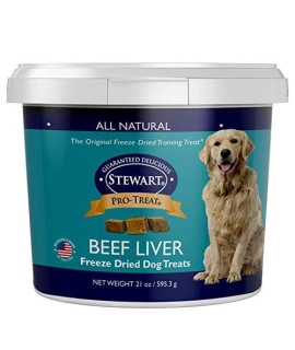 Stewart Freeze Dried Beef Liver (21 oz)