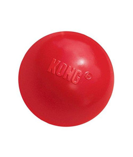 KONG - Ball with Hole - Durable Rubber, Fetch Toy - for Small Dogs