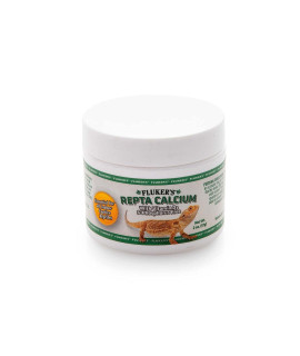 Flukers calcium Reptile Supplement with added Vitamin D3 - 2oz.