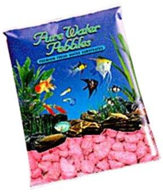 Worldwide Imports AWW70285 Color Gravel, 5-Pound, Neon Pink