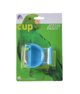Prevue Hanging Plastic Pet cup with Mirror