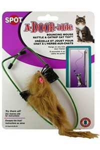 Ethical A-Door-Able Bouncing Mouse Cat Toy Assorted Colors