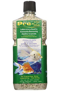 Penn Plax Pro-Z Ammonia-Removing Zeolite Crystals for Aquarium, Large