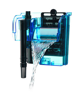 Penn-Plax cascade 80 Power Filter - Hang-On Filter with Quad Filtration - great for Freshwater and Saltwater Setups