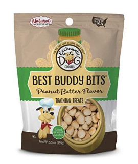 Exclusively Pet Best Buddy Bits-Peanut Butter Flavor, 5-1/2 oz Package