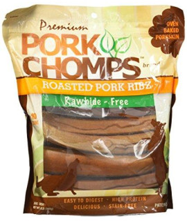 Premium Pork Chomps Roasted Ribz Pork 10Ct