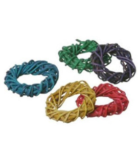 SUPERBIRD Vine Rings 100 ct Bag for Bird Toy Parts