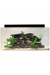 SeaClear 30 gal Show Acrylic Aquarium Combo Set, 36 by 12 by 16", Clear