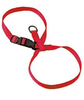 Hamilton 3/8-Inch Adjustable Figure 8 Pup-Cat Harness, Large, Red