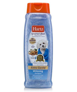 Hartz Groomer's Best Whitening Dog Shampoo 18 Ounce Bottle