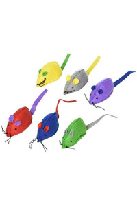 Ethical Felt Mice with Catnip Cat Toy, 6-Pack