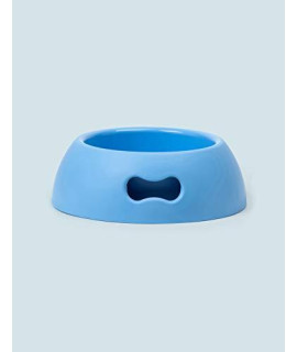 United Pets Pappy Pet Food And Water Bowl Light Blue - Holds 70 Oz.