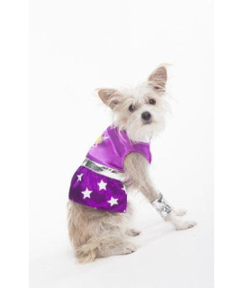 Fashion Pet Halloween Superdog Girl Costume for Dogs, Medium