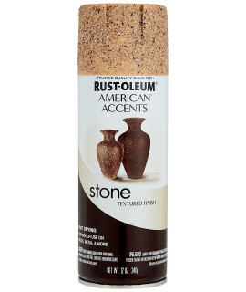 Rust-Oleum 7994830 Stone creations Spray, 12 oz, Sienna Stone