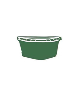 Fortiflex corner Feeder for Dogs and Horses - green 6gal 24 Quart (cF-24)