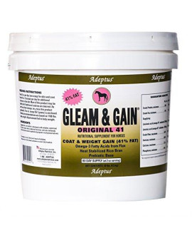 Adeptus Nutrition Gleam and Gain Original 41 EQ Joint Supplements, 10 lb./10 x 10 x 10