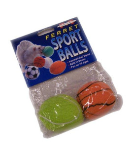 Marshall Ferret Sport Balls Asst, 2-Pack
