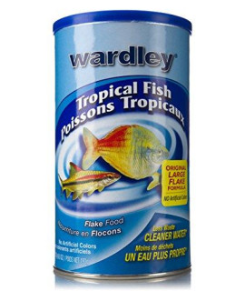 Wardley Tropical Fish Food Flakes - 6.8oz