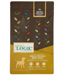 NatureS Logic canine chicken Meal Feast, 44Lb