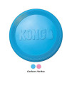 KONG - Puppy Flyer - Teething Rubber, Flying Disc Dog Toy (Assorted Colors) - for Small Puppies