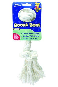 Aspen/Booda Corporation DBX50762 2-Knot Rope Bone Dog Chew Toy, Medium